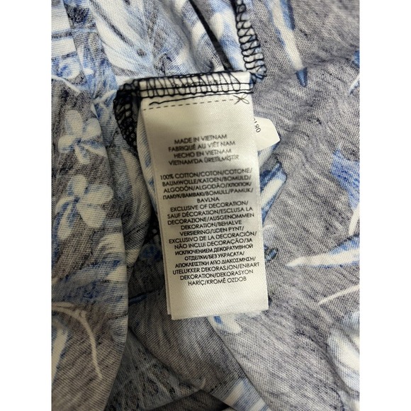 Polo Ralph Lauren Men's Tropical Print Blue Light Cotton Hoodie Size SP - Picture 11 of 11